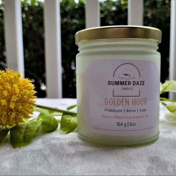 Summer Daze Candles Accents Golden Hour 6 Oz Boutique Candle Poshmark